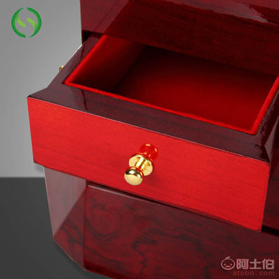 鋼琴亮光漆首飾收納盒 實木工藝與藝術(shù)美學的完美結(jié)合